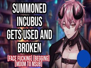 Summoned Incubus Gets Milked and Used [Msub] [Male moans] [BF ASMR]