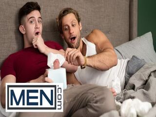 MEN - Dom King Eagerly Sucks Trevor Brooks’s Cock Before Giving Him A Deep Doggy Style Pounding