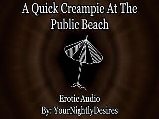 Pumping Your Pussy At The Beach [Risky] [Fingering] (Erotic Audio for Women)