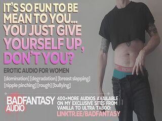 Bullying and Teasing You Until Your Pussy SQUIRTS [M4F] [Boyfriend] [Domination] [Degradation] [Rough] [Roleplay Audio]