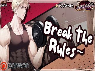Pinned Against the Wall by Your Personal Trainer’s Massive Cock  Erotic Audio Roleplay
