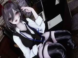VR ASMR - Sexy Goth Mommy Trains You. Mommy Dom, VR POV Role Play.